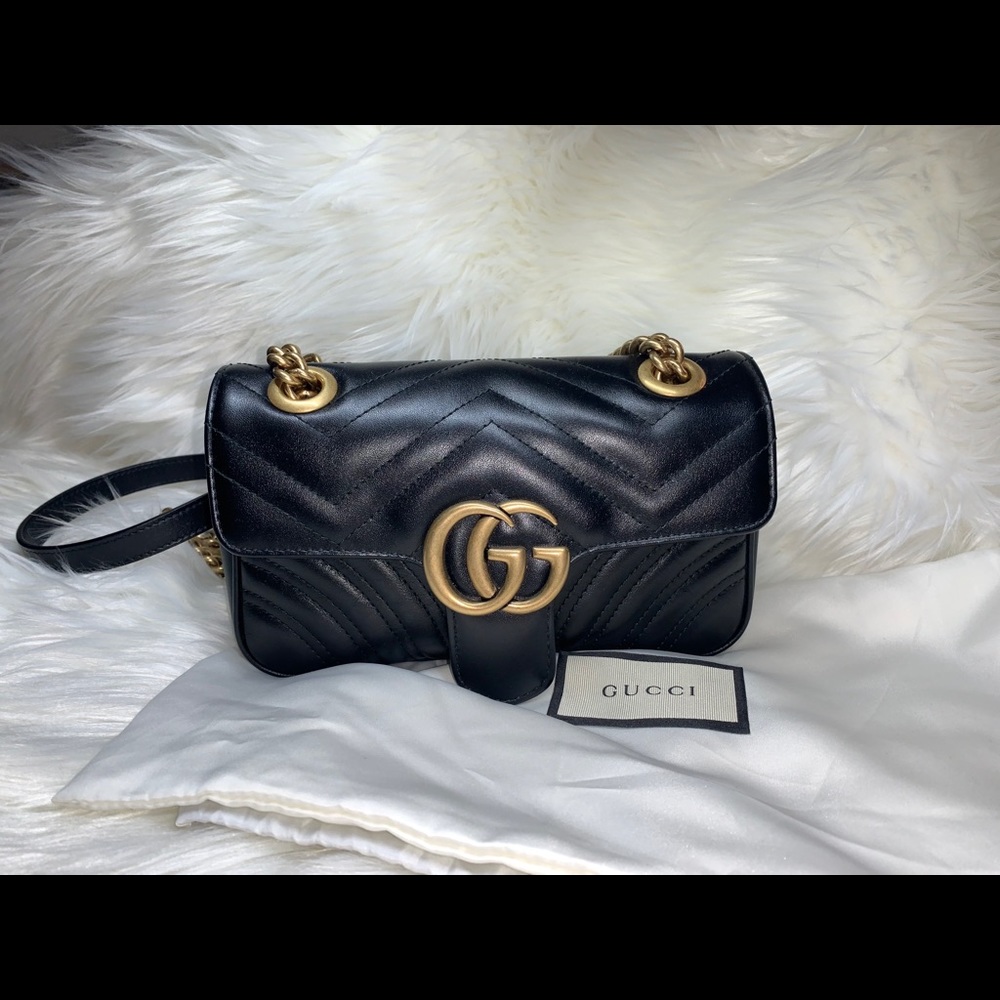 GG Marmont matelassé MINI - Picture 2 of 13